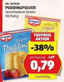 Hofer Dr. Oetker Puddingpulver Angebot
