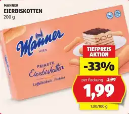 Hofer Manner Eierbiskotten Angebot