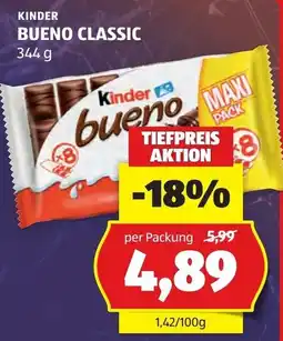 Hofer Kinder Bueno Classic Angebot