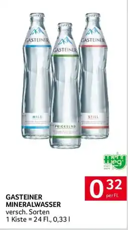 Transgourmet Gasteiner Mineralwasser Angebot