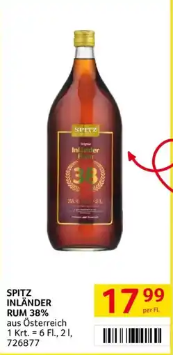 Transgourmet Spitz Inländer Rum 38% Angebot