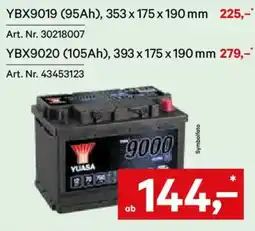 Lagerhaus YUASA 9000 Angebot