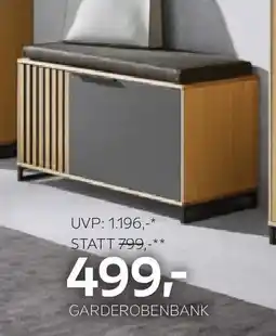 XXXLutz Dieter Knoll Garderobenbank Angebot