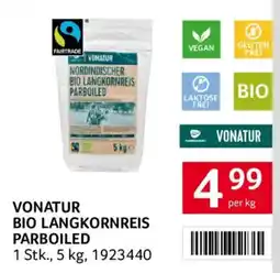 Transgourmet Vonatur Bio Langkornreis Parboiled Angebot