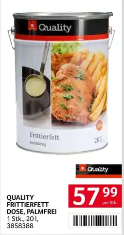 Transgourmet Quality Frittierfett Angebot