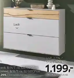 XXXLutz Schuhschrank Angebot