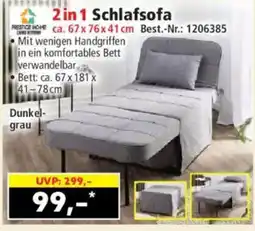 Norma 2 in 1 Schlafsofa Angebot