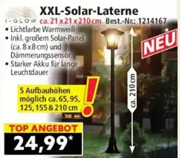 Norma XXL-Solar-Laterne Angebot