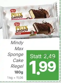 ETSAN Mindy Max Sponge Cake Riegel Angebot