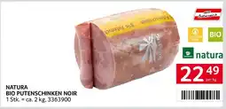 Transgourmet Natura Bio Putenschinken Noir Angebot