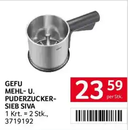 Transgourmet Gefu Mehlu- und Puderzuckersieb Siva Angebot