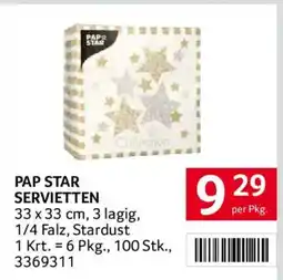 Transgourmet Pap Star Servietten Angebot