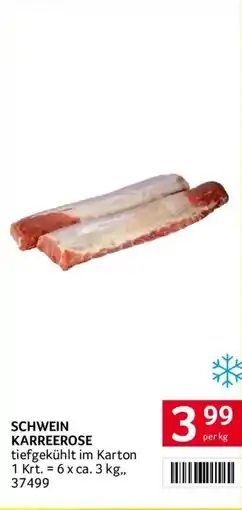 Transgourmet Schwein Karreerose Angebot