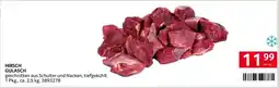 Transgourmet Hirsch Gulasch Angebot