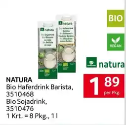 Transgourmet Natura Bio Haferdrink Barista Angebot