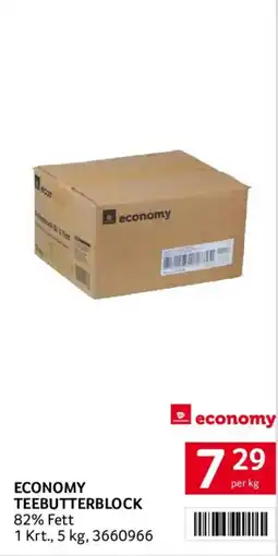 Transgourmet Economy Teebutterblock Angebot