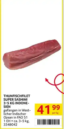 Transgourmet Thunfischfilet Super Sashimi Angebot