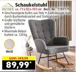 Norma Schaukelstuhl HOME Angebot