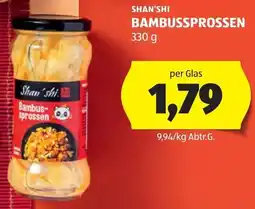 Hofer Shan'shi bambussprossen Angebot