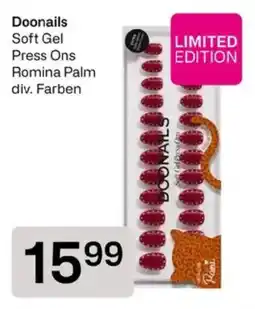 Bipa Doonails Soft Gel Press Ons Romina Palm Angebot