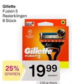 Bipa Gillette Fusion 5 Rasierklingen Angebot