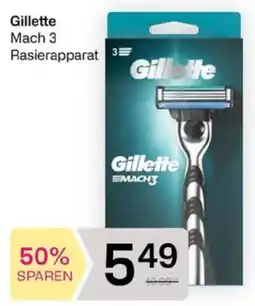Bipa Gillette Mach 3 Rasierapparat Angebot