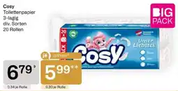 Bipa Cosy Toilettenpapier Angebot