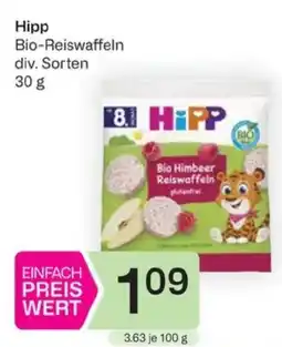 Bipa Hipp Bio-Reiswaffeln Angebot
