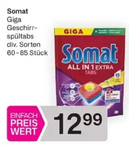 Bipa Somat Geschirrspültabs Angebot