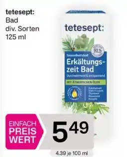 Bipa tetesept: Erkältungszeit Bad Angebot