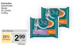 Bipa Purina One Katzenfutter-Beutel Angebot