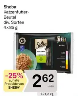 Bipa Sheba Katzenfutter-Beutel Angebot