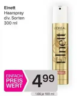 Bipa Elnett Haarspray Angebot