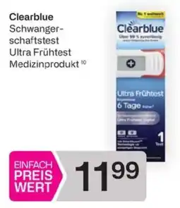 Bipa Clearblue Schwangerschaftstest Ultra Frühtest Angebot