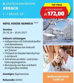 Hofer Deutschland/bayern arrach Angebot