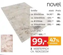 XXXLutz Novel webteppich Angebot