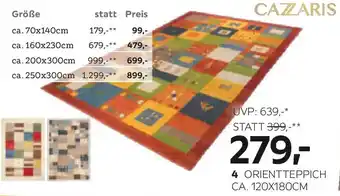Cazaris orientteppich