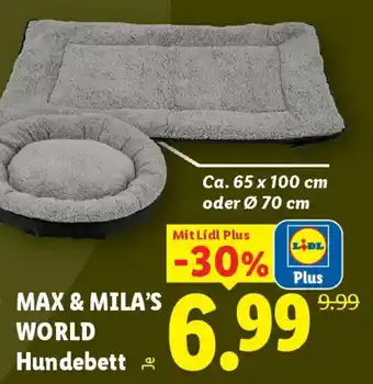 Max & Mila's World Hundebett