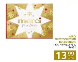 Transgourmet Merci finest selection bonbonniere Angebot