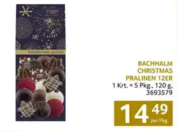 Transgourmet Bachhalm Christmas Pralinen 12er Angebot