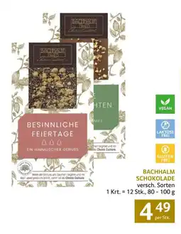 Transgourmet Bachhalm Schokolade Angebot