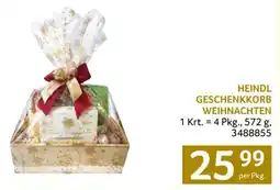 Transgourmet Heindl Geschenkkorb Weihnachten Angebot