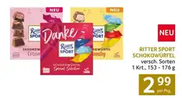 Transgourmet NEU Ritter Sport Schokowürfel Angebot