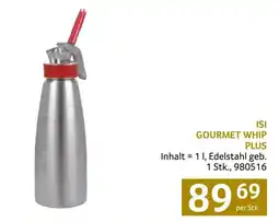 Transgourmet Isi gourmet whip plus Angebot
