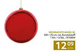 Transgourmet Weihnachts Kugel XL Angebot