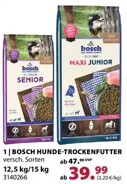 Dehner Bosch hunde-trockenfutter Angebot