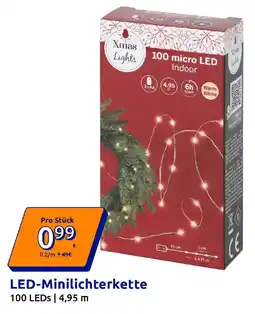Action LED-Minilichterkette Angebot