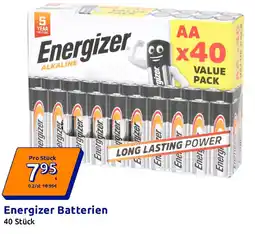 Action Energizer Batterien Angebot