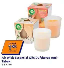 Action Air Wick Essential Oils Duftkerze Anti-Tabak Angebot