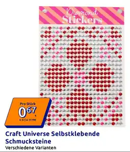 Action Craft Universe Selbstklebende Schmucksteine Angebot